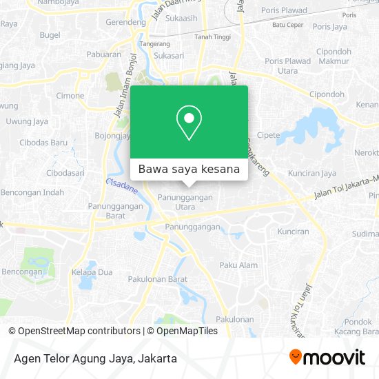 Peta Agen Telor Agung Jaya