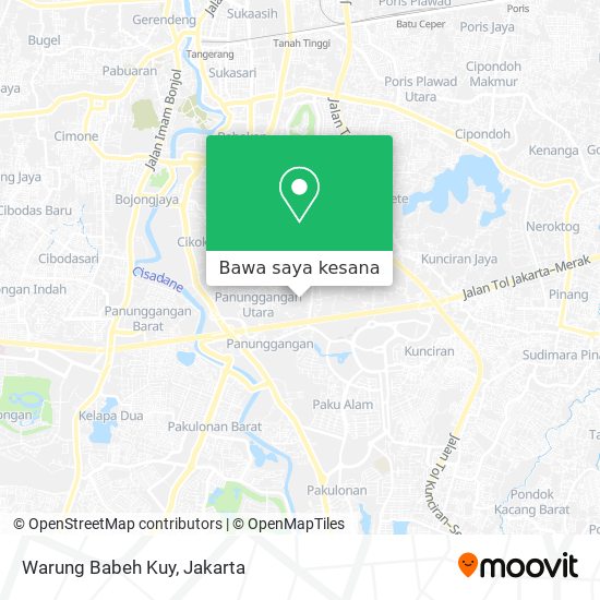 Peta Warung Babeh Kuy