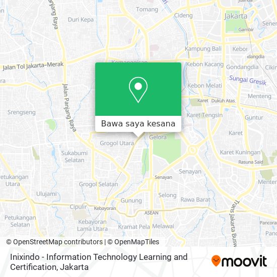 Peta Inixindo - Information Technology Learning and Certification