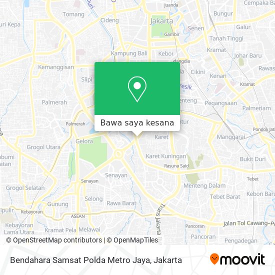 Peta Bendahara Samsat Polda Metro Jaya