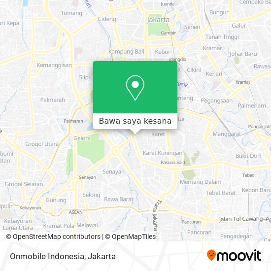 Peta Onmobile Indonesia