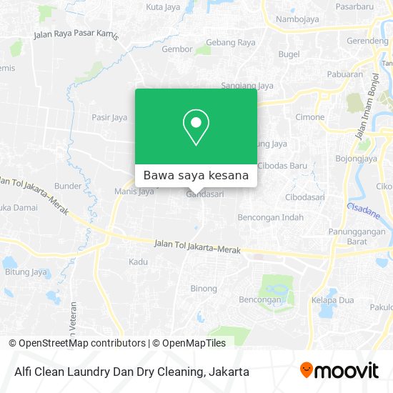 Peta Alfi Clean Laundry Dan Dry Cleaning