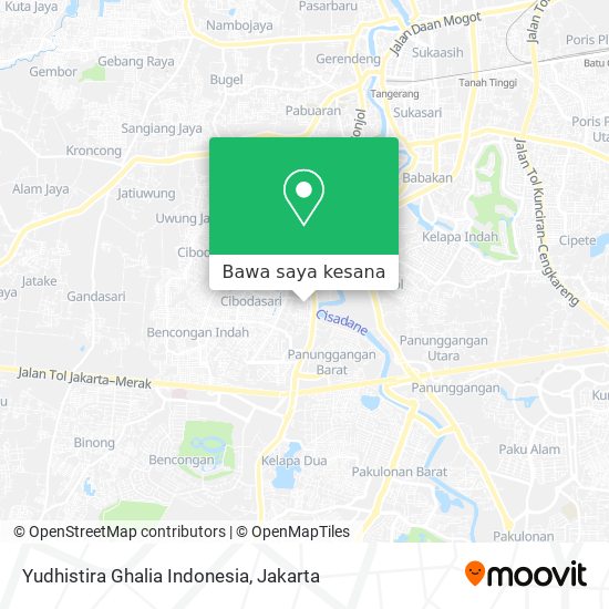 Peta Yudhistira Ghalia Indonesia