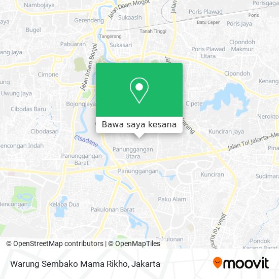 Peta Warung Sembako Mama Rikho