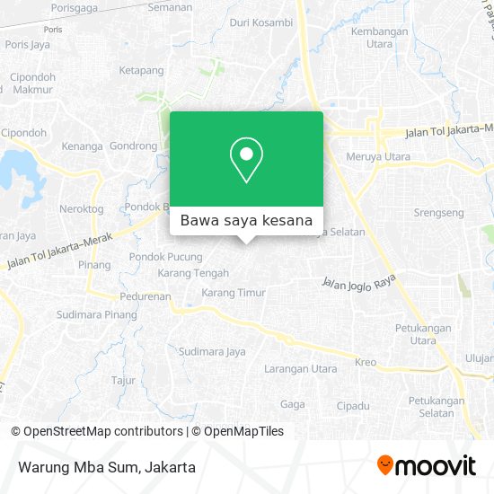 Peta Warung Mba Sum