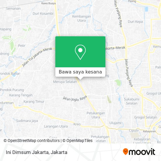 Peta Ini Dimsum Jakarta