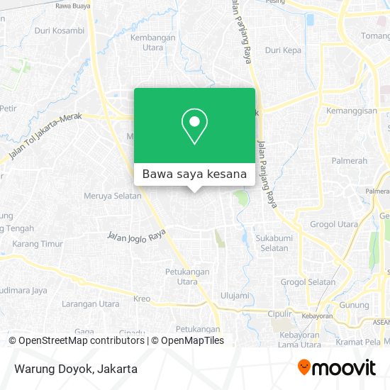 Peta Warung Doyok