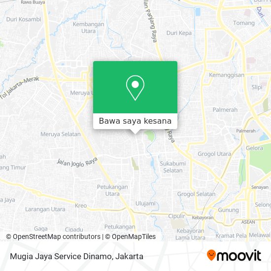 Peta Mugia Jaya Service Dinamo
