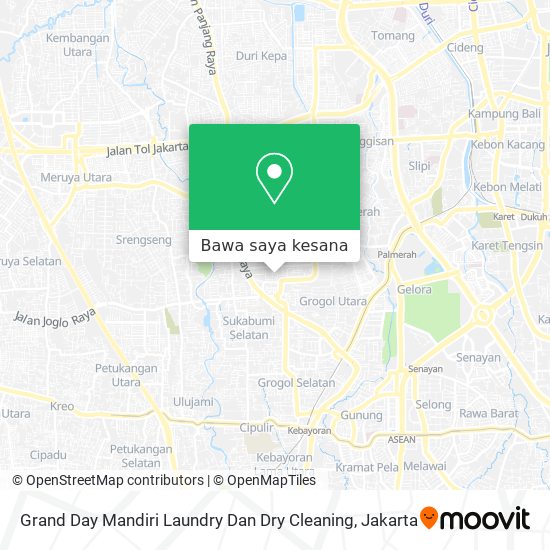 Peta Grand Day Mandiri Laundry Dan Dry Cleaning