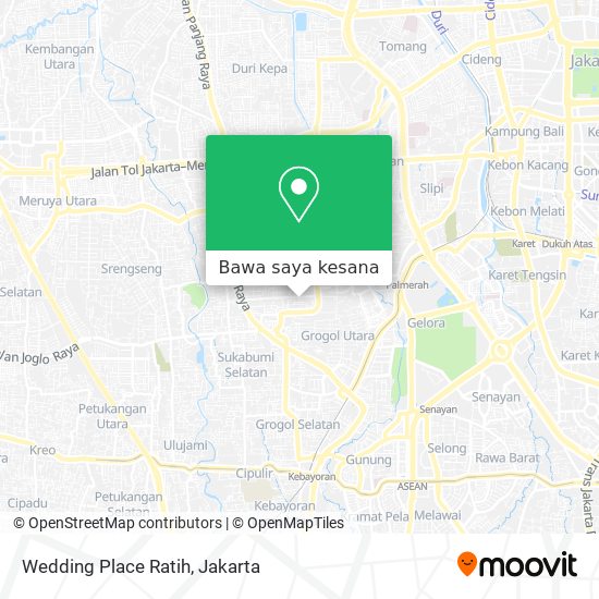 Peta Wedding Place Ratih