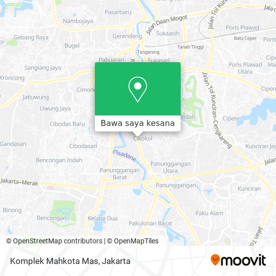 Peta Komplek Mahkota Mas