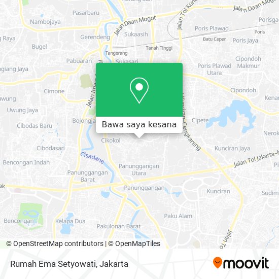 Peta Rumah Ema Setyowati