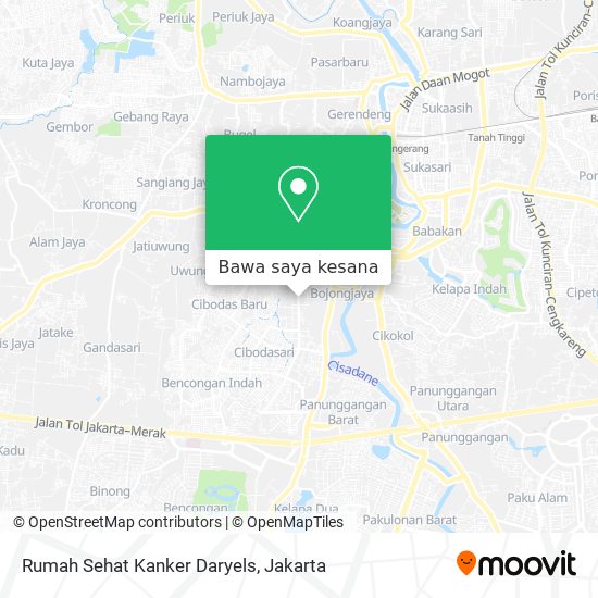Peta Rumah Sehat Kanker Daryels