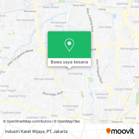 Peta Industri Karet Wijaya. PT