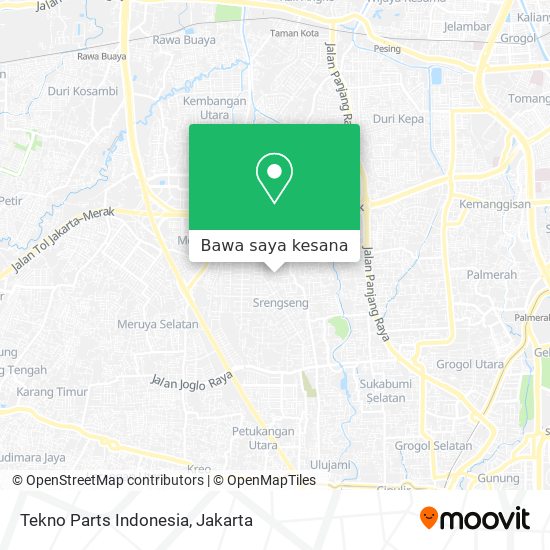 Peta Tekno Parts Indonesia