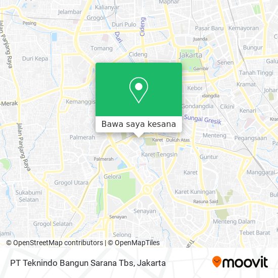 Peta PT Teknindo Bangun Sarana Tbs