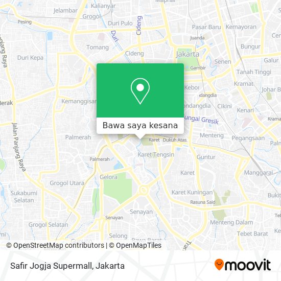 Peta Safir Jogja Supermall