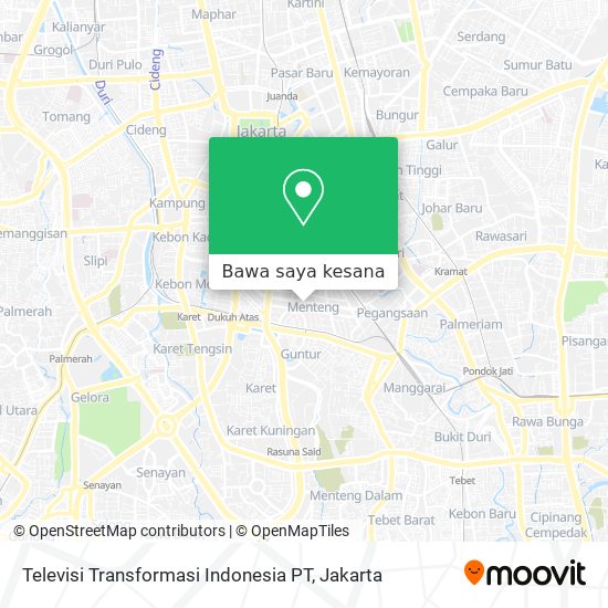 Peta Televisi Transformasi Indonesia PT