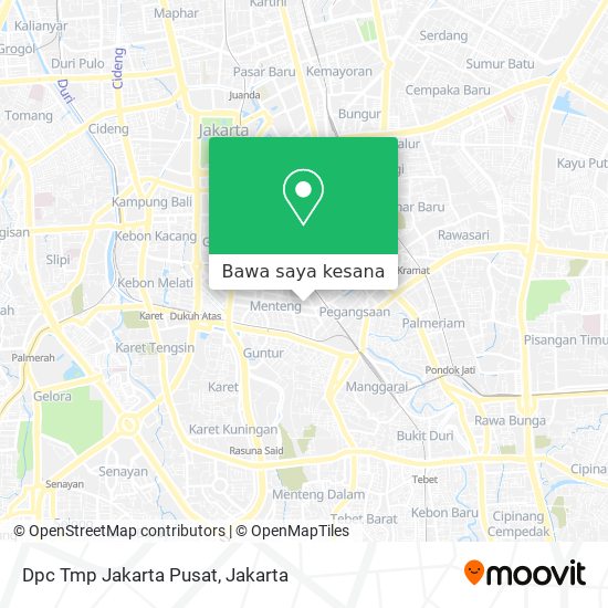Peta Dpc Tmp Jakarta Pusat