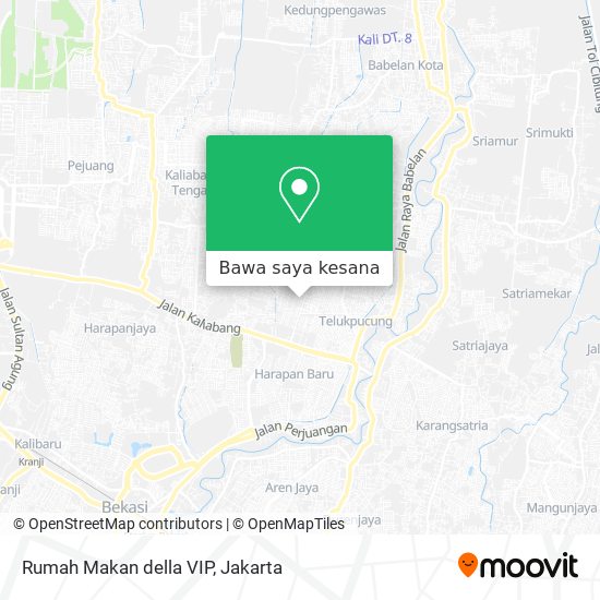 Peta Rumah Makan della VIP