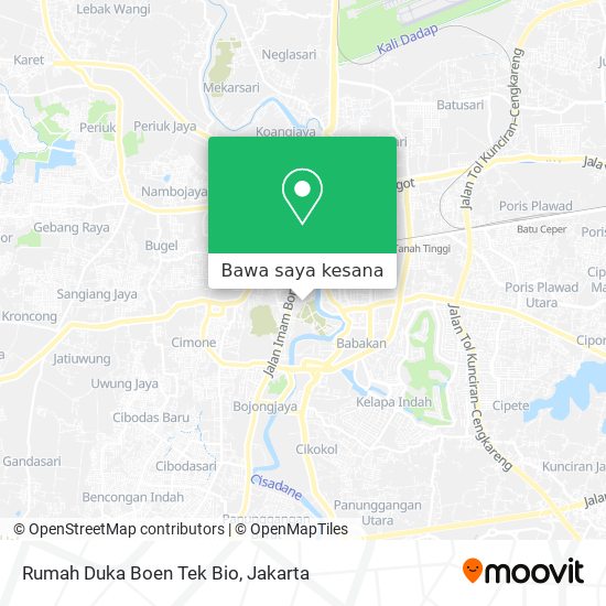Peta Rumah Duka Boen Tek Bio