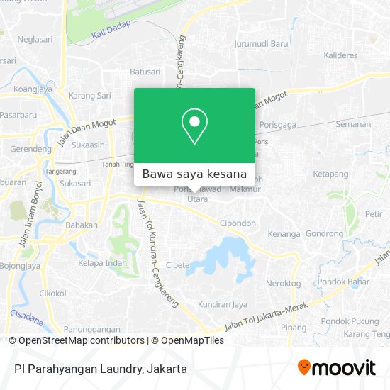 Peta Pl Parahyangan Laundry