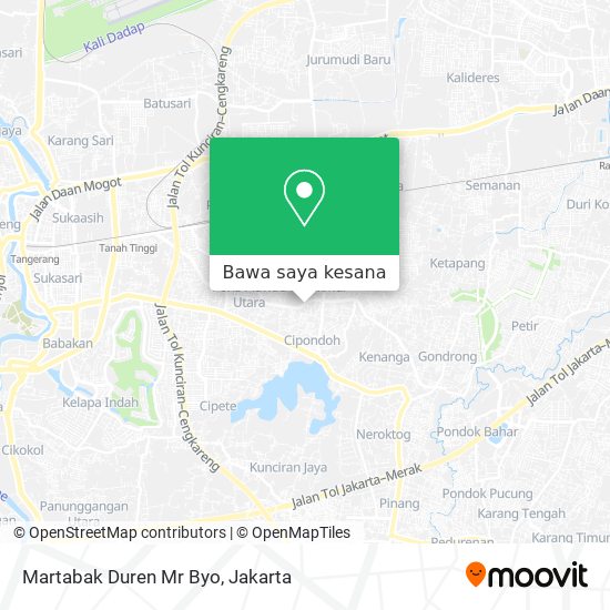 Peta Martabak Duren Mr Byo