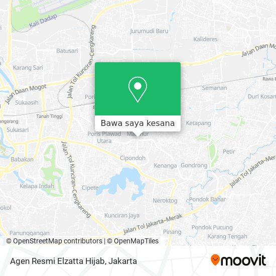 Peta Agen Resmi Elzatta Hijab