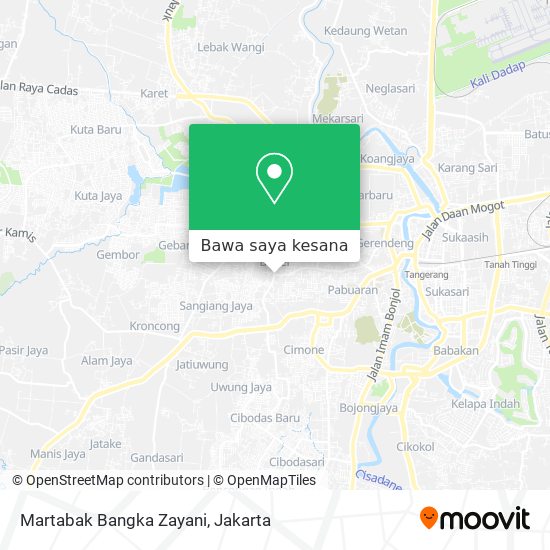 Peta Martabak Bangka Zayani