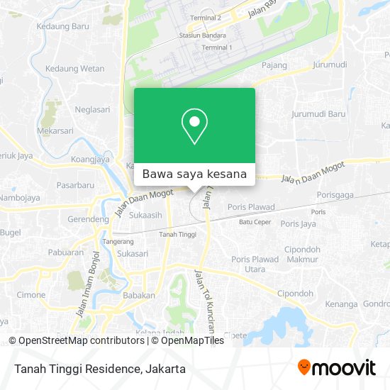 Peta Tanah Tinggi Residence