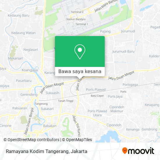 Peta Ramayana Kodim Tangerang