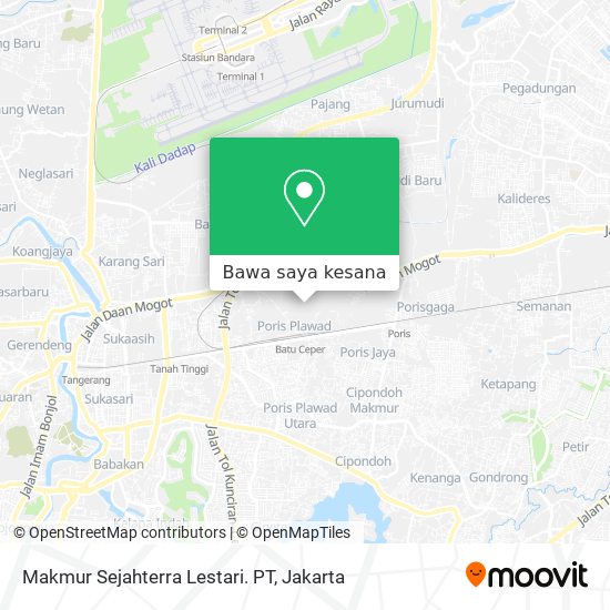 Peta Makmur Sejahterra Lestari. PT