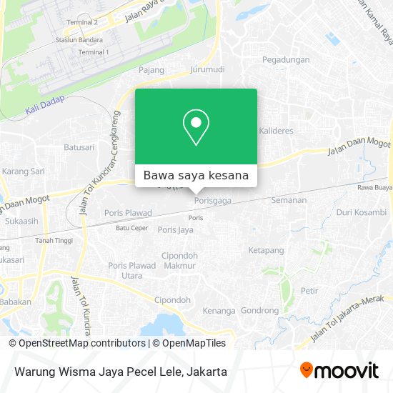 Peta Warung Wisma Jaya Pecel Lele