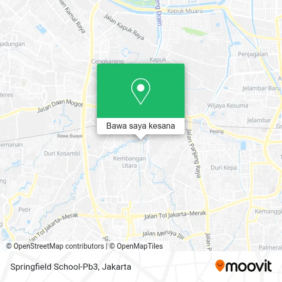 Springfield Pb3 Cara ke Springfield School-Pb3 di Jakarta Barat menggunakan bis atau ...