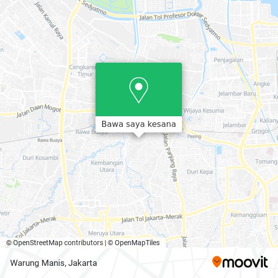 Peta Warung Manis