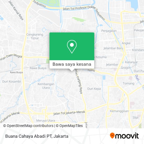 Peta Buana Cahaya Abadi PT