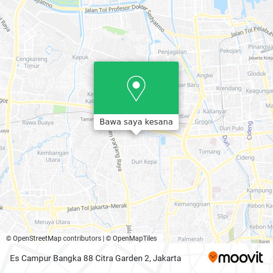 Peta Es Campur Bangka 88 Citra Garden 2