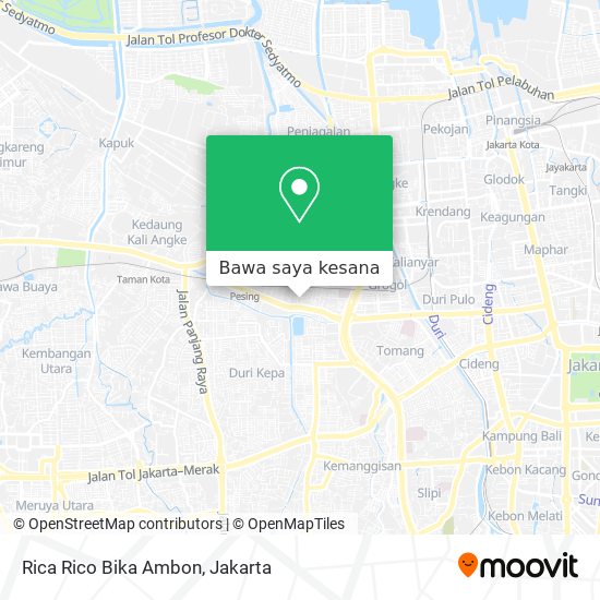 Peta Rica Rico Bika Ambon