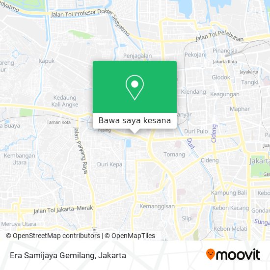 Peta Era Samijaya Gemilang