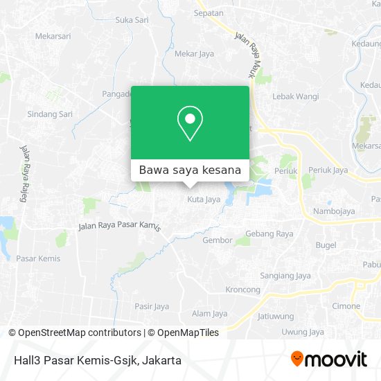 Peta Hall3 Pasar Kemis-Gsjk