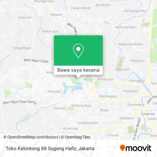 Peta Toko Kelontong 88 Sugeng Hafiz