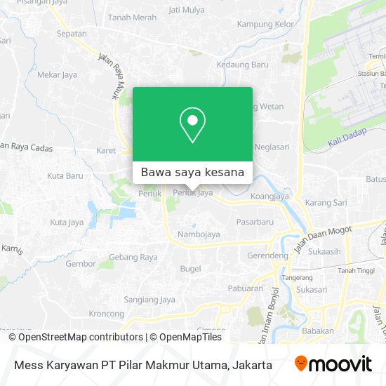 Peta Mess Karyawan PT Pilar Makmur Utama