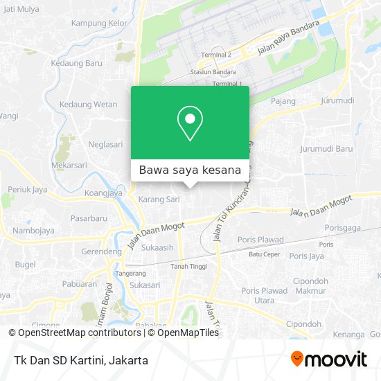 Peta Tk Dan SD Kartini