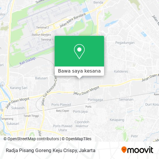 Peta Radja Pisang Goreng Keju Crispy