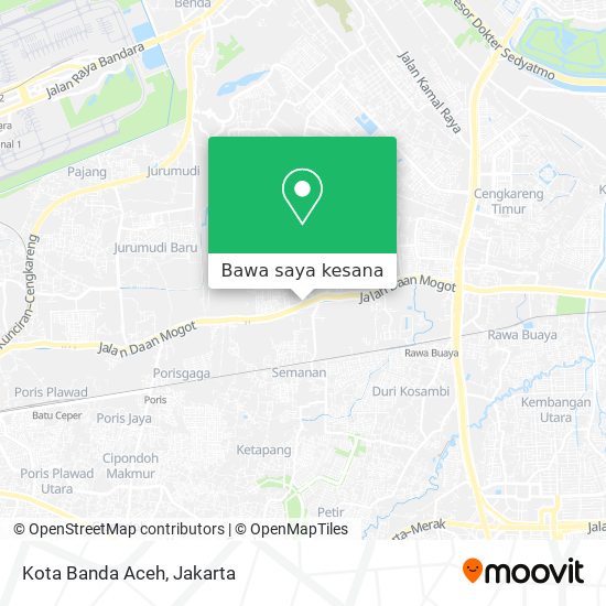 Peta Kota Banda Aceh