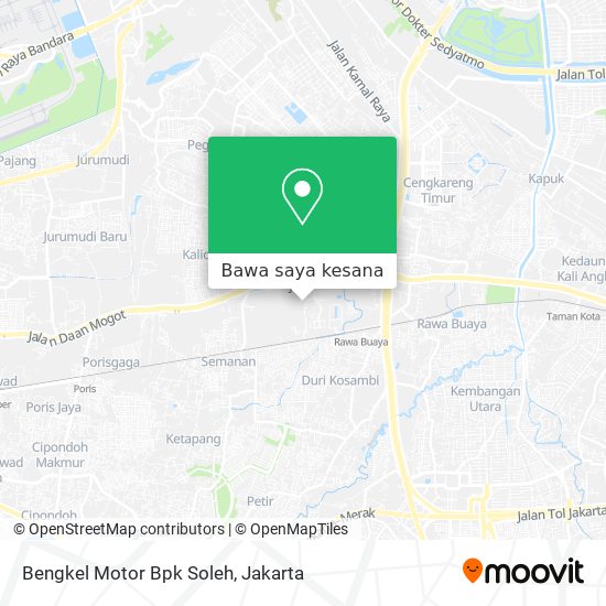 Peta Bengkel Motor Bpk Soleh