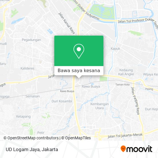 Peta UD Logam Jaya
