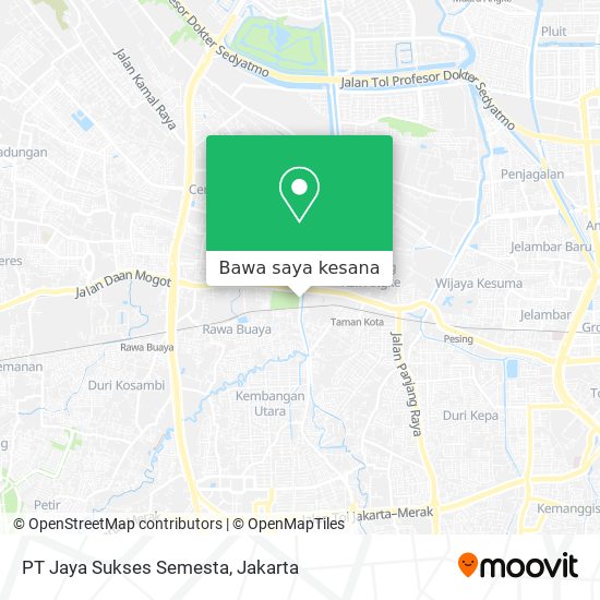 Peta PT Jaya Sukses Semesta