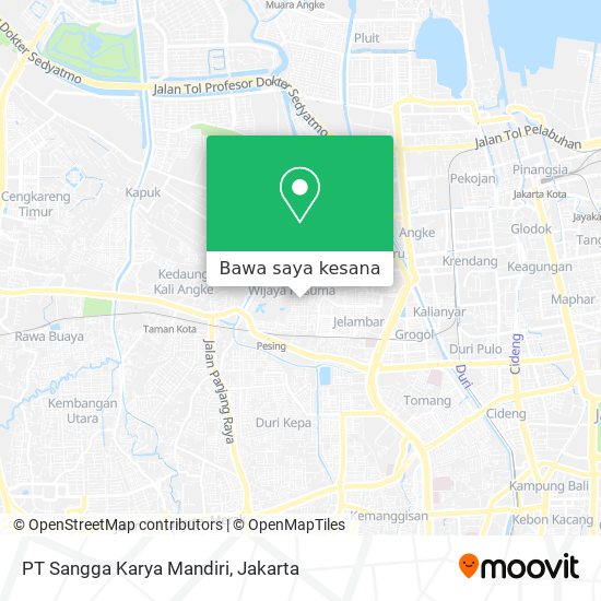 Peta PT Sangga Karya Mandiri