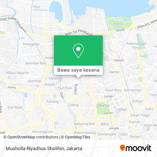Peta Musholla Riyadhus Sholihin